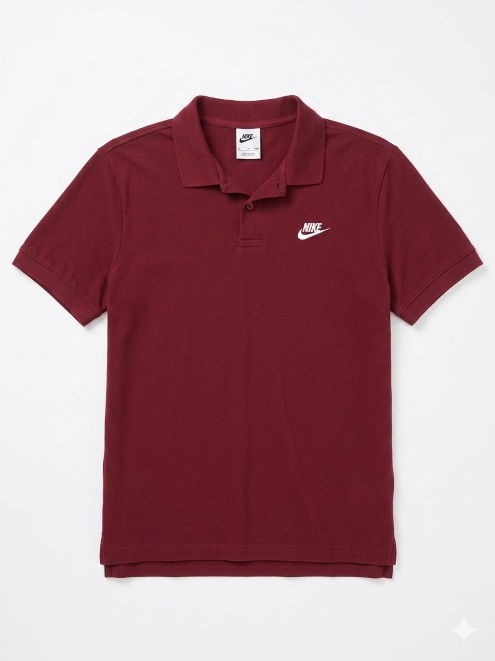 Nike Men's Maroon Polo Shirt